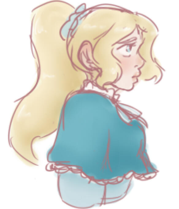 Bust, Sketch, Flat (Personal Art)